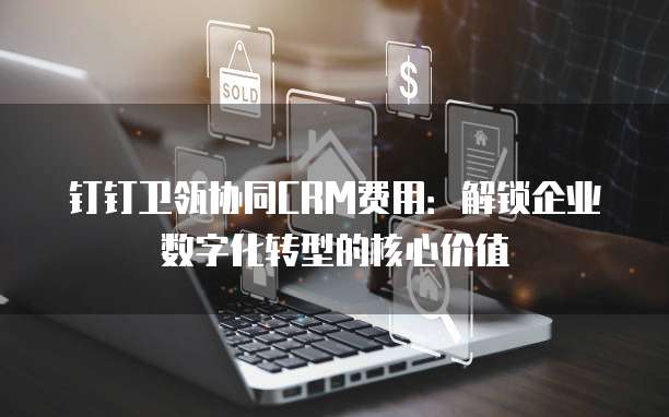 钉钉卫瓴协同CRM费用：解锁企业数字化转型的核心价值