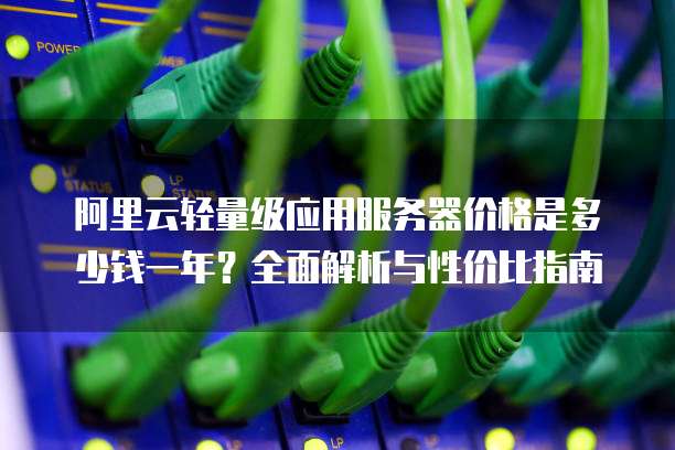 阿里云轻量级应用服务器价格是多少钱一年?全面解析与性价比指南