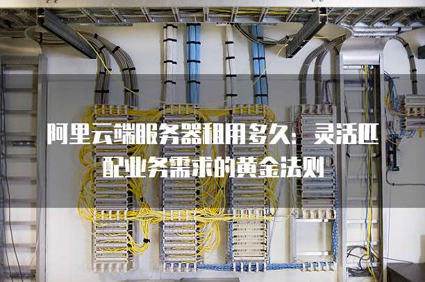 阿里云端服务器租用多久:灵活匹配业务需求的黄金法则