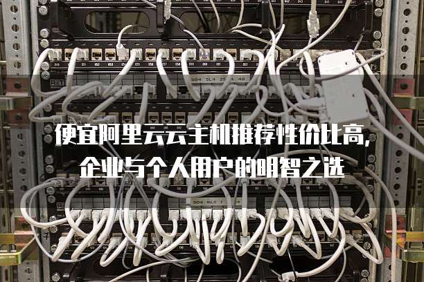 便宜阿里云云主机推荐性价比高,企业与个人用户的明智之选