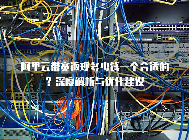 阿里云带宽返现多少钱一个合适的?深度解析与优化建议