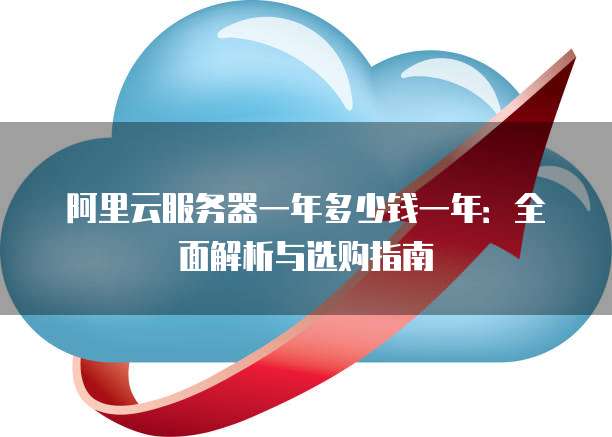 阿里云服务器一年多少钱一年:全面解析与选购指南