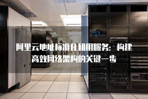 阿里云地址标准化租用服务:构建高效网络架构的关键一步