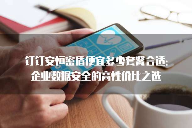 钉钉安恒密盾便宜多少套餐合适:企业数据安全的高性价比之选