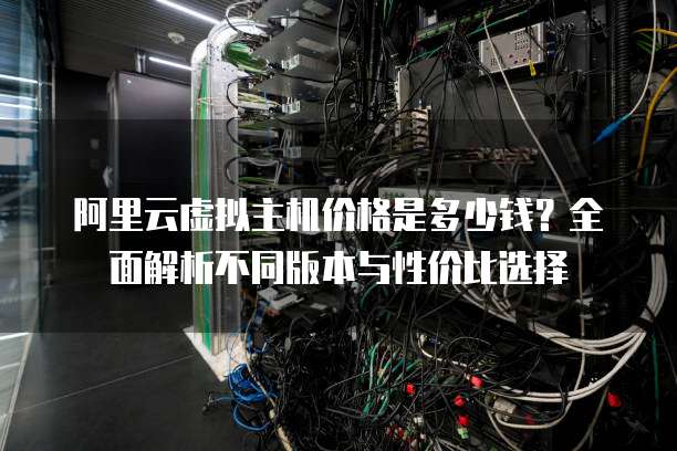 阿里云虚拟主机价格是多少钱?全面解析不同版本与性价比选择