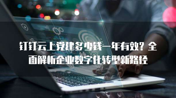 钉钉云上党建多少钱一年有效?全面解析企业数字化转型新路径