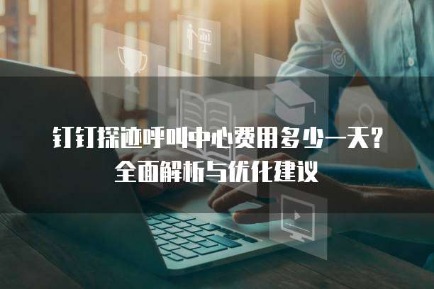 钉钉探迹呼叫中心费用多少一天？全面解析与优化建议
