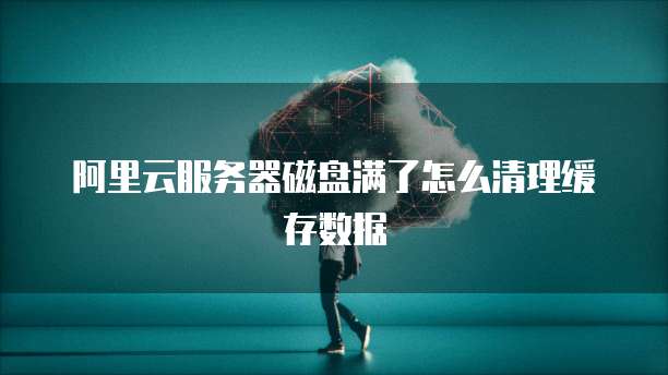 阿里云服务器磁盘满了怎么清理缓存数据