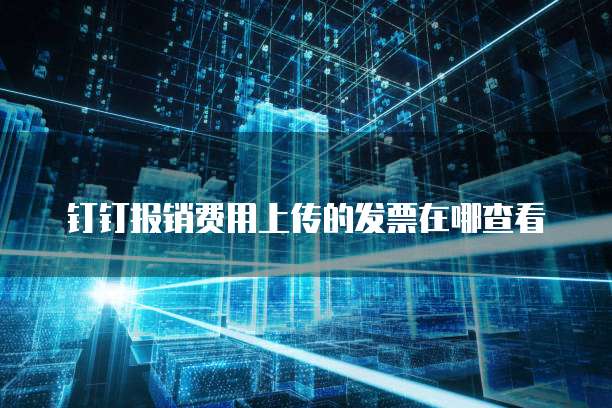 钉钉报销费用上传的发票在哪查看