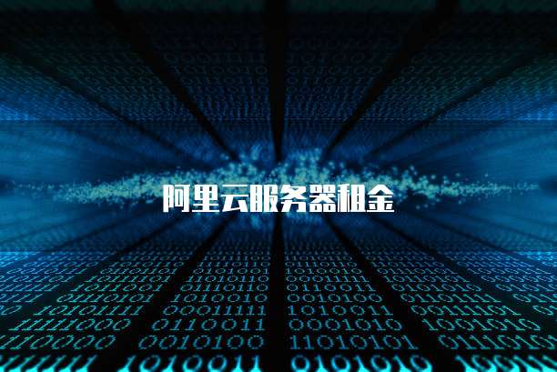 阿里云服务器租金