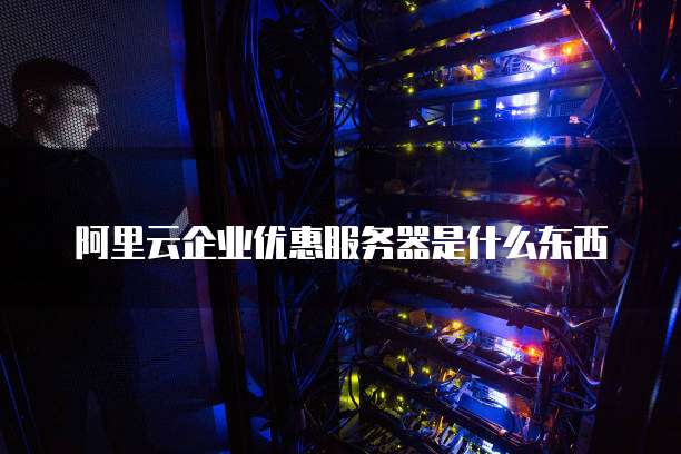 阿里云企业优惠服务器是什么东西