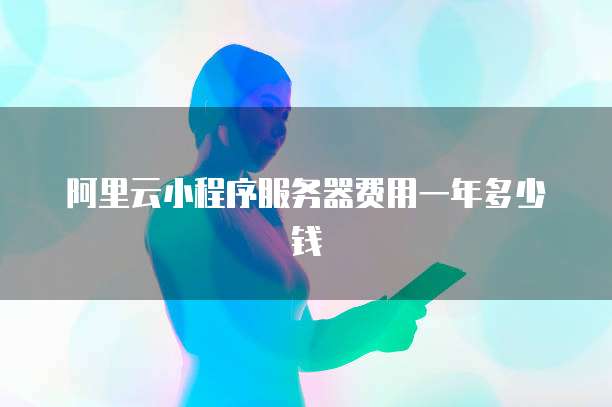 阿里云小程序服务器费用一年多少钱