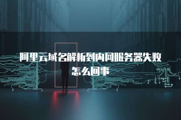 阿里云域名解析到内网服务器失败怎么回事
