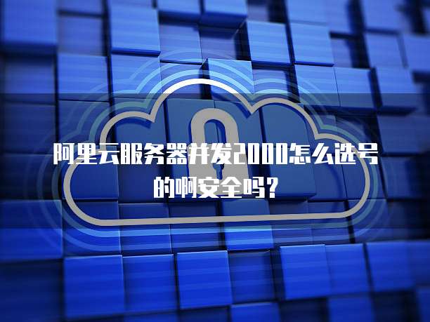 阿里云服务器并发2000怎么选号的啊安全吗?