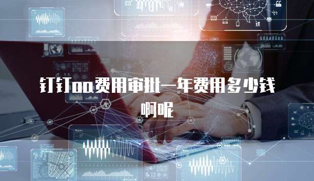 钉钉OA费用审批一年费用多少钱啊呢