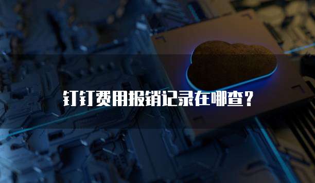 钉钉费用报销记录在哪查?