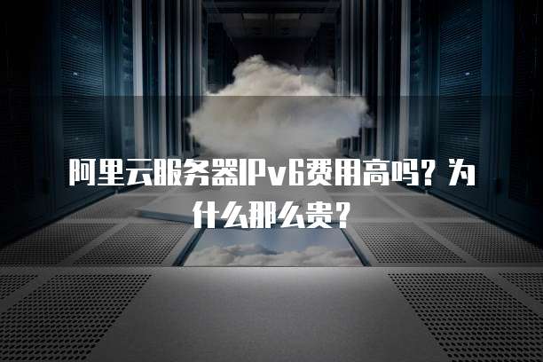 阿里云服务器IPv6费用高吗?为什么那么贵?