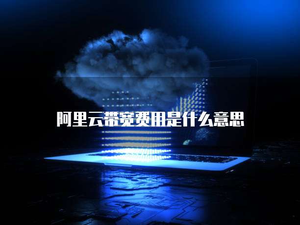 阿里云带宽费用是什么意思
