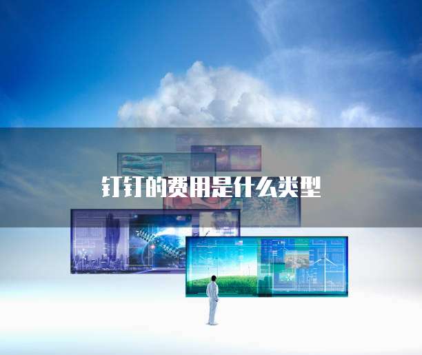 钉钉的费用是什么类型