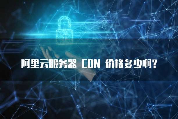 阿里云服务器 CDN 价格多少啊?