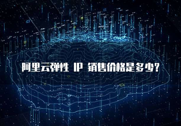阿里云弹性 IP 销售价格是多少？
