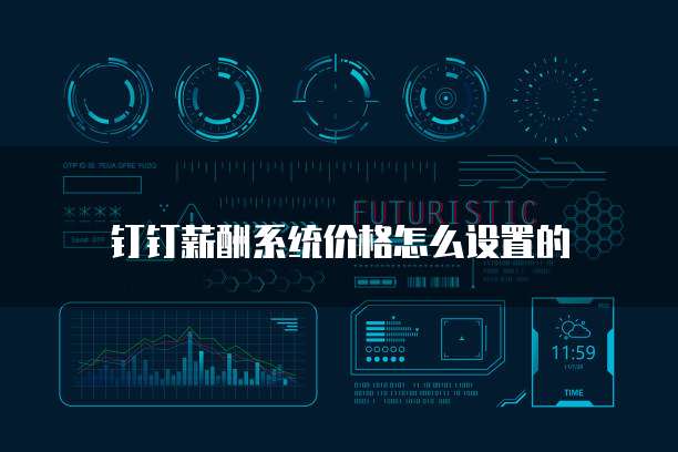 钉钉薪酬系统价格怎么设置的