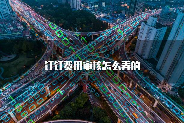 钉钉费用审核怎么弄的