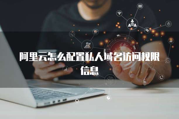 阿里云怎么配置私人域名访问权限信息