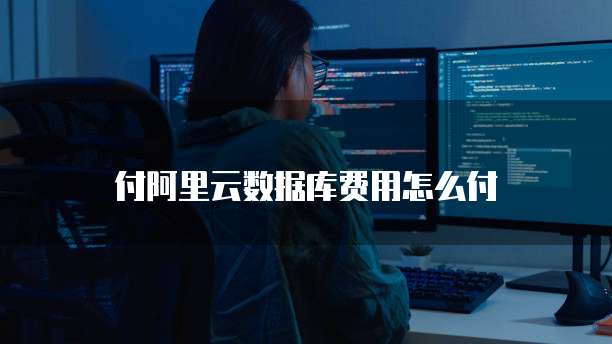 付阿里云数据库费用怎么付