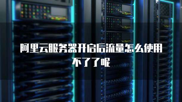 阿里云服务器开启后流量怎么使用不了了呢