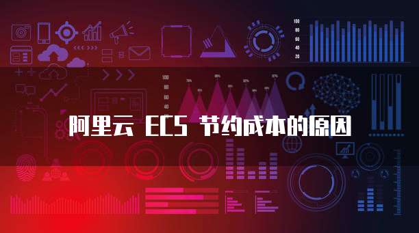 阿里云 ECS 节约成本的原因