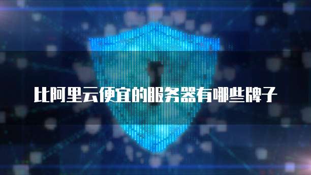 比阿里云便宜的服务器有哪些牌子