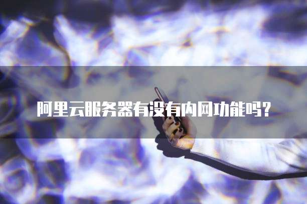 阿里云服务器有没有内网功能吗？