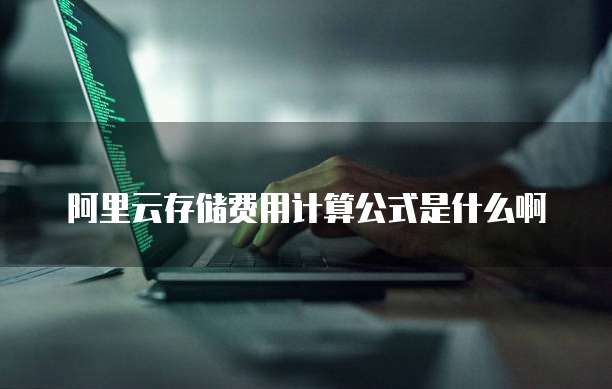 阿里云存储费用计算公式是什么啊