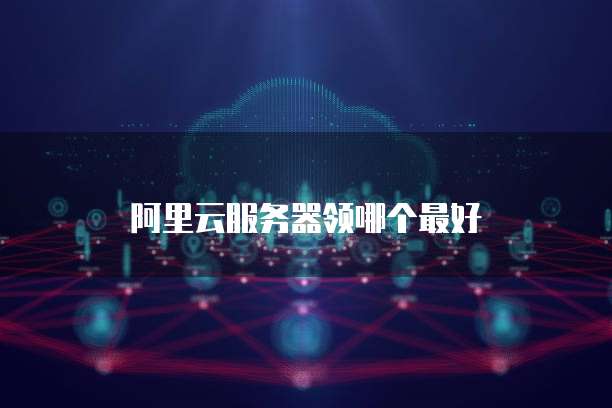 阿里云服务器领哪个最好