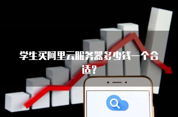 学生买阿里云服务器多少钱一个合适?
