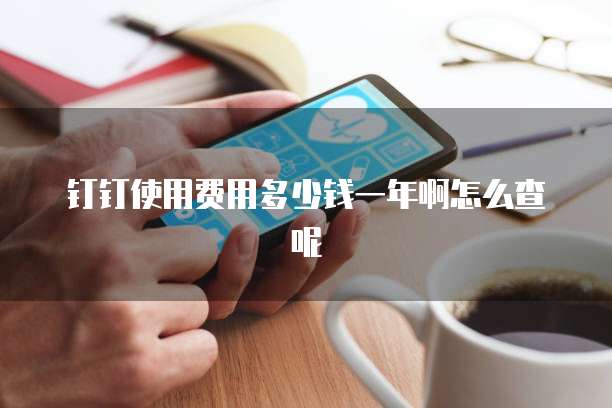 钉钉使用费用多少钱一年啊怎么查呢