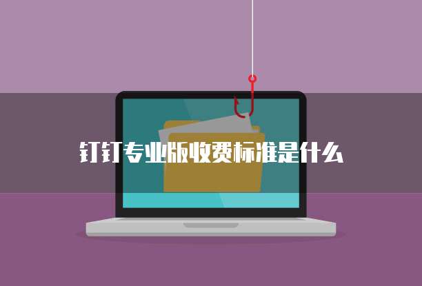 钉钉专业版收费标准是什么