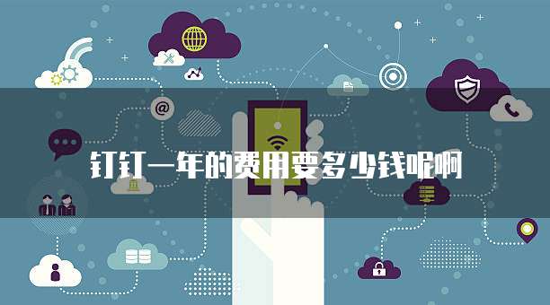 钉钉一年的费用要多少钱呢啊