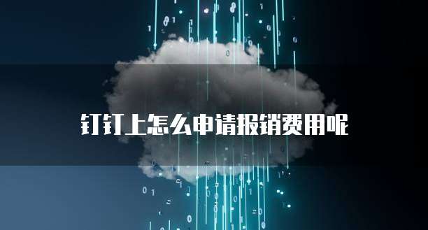 钉钉上怎么申请报销费用呢