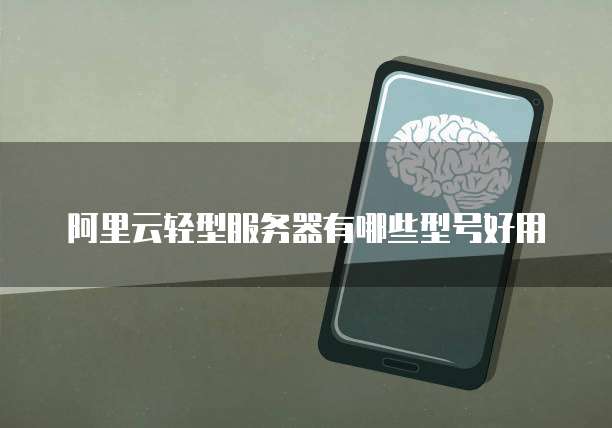 阿里云轻型服务器有哪些型号好用