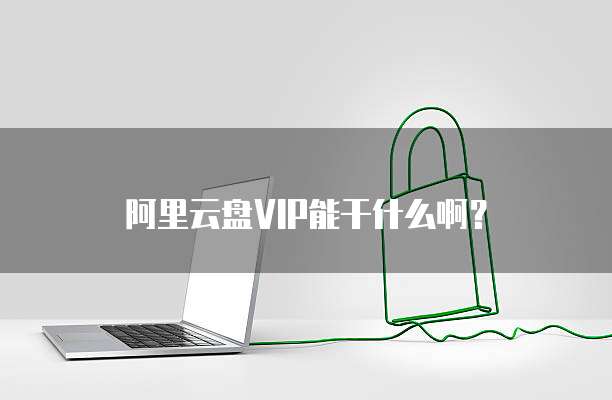 阿里云盘VIP能干什么啊？