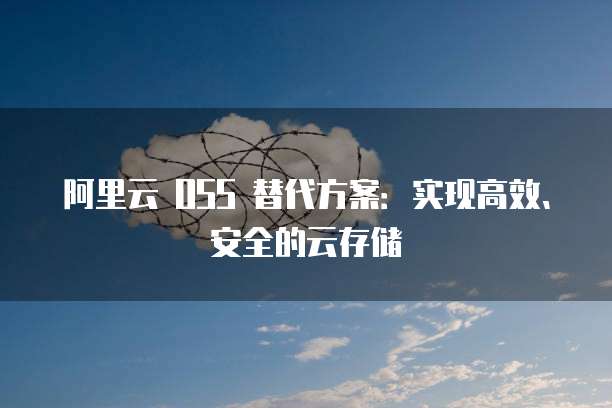 阿里云 OSS 替代方案：实现高效、安全的云存储