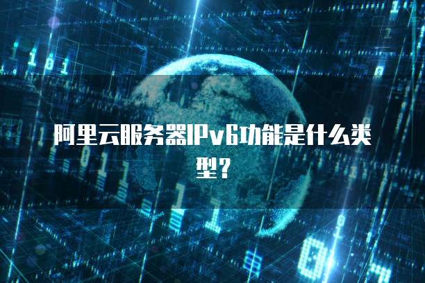 阿里云服务器IPv6功能是什么类型?