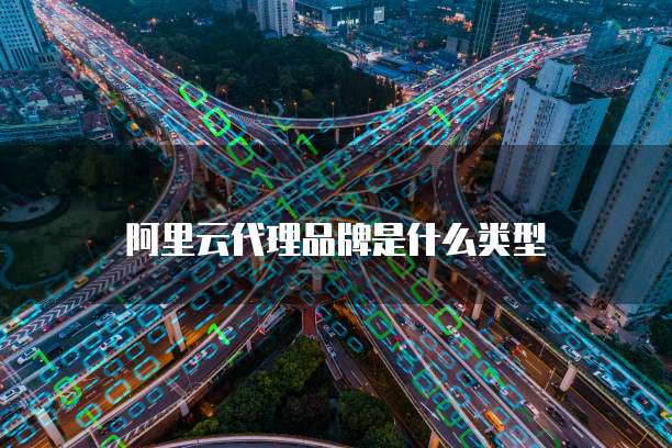 阿里云代理品牌是什么类型