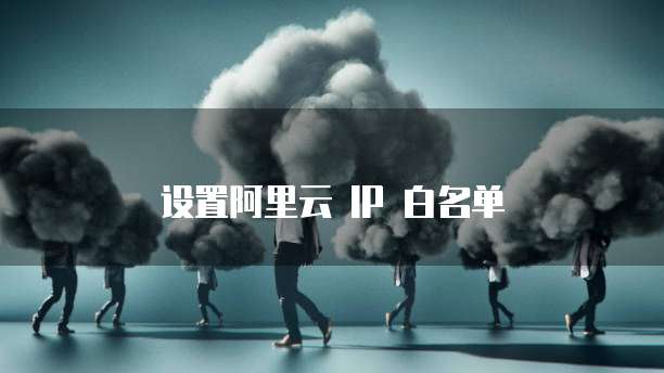 设置阿里云 IP 白名单