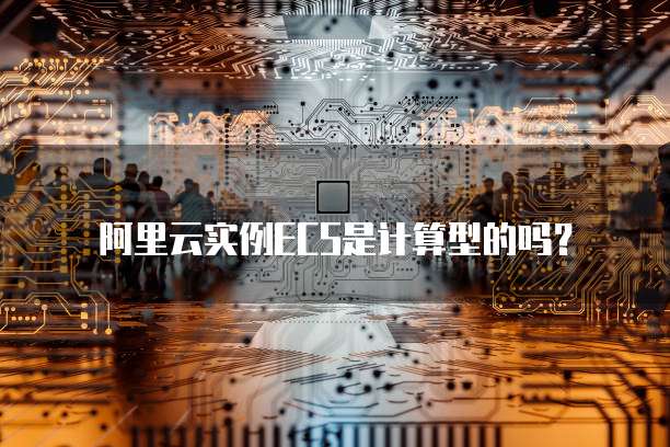 阿里云实例ECS是计算型的吗？