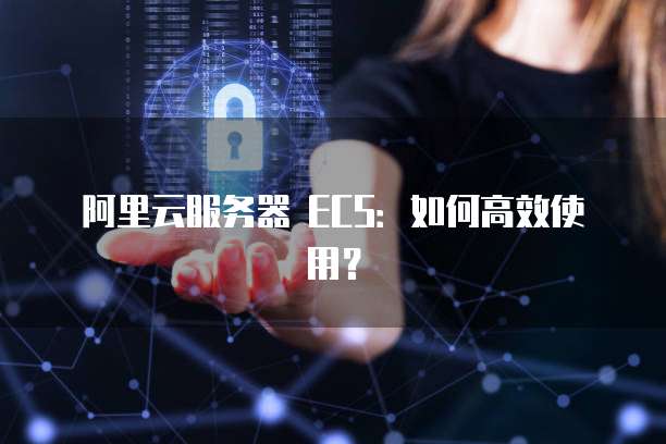 阿里云服务器 ECS:如何高效使用?