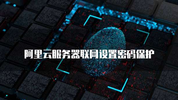 阿里云服务器联网设置密码保护