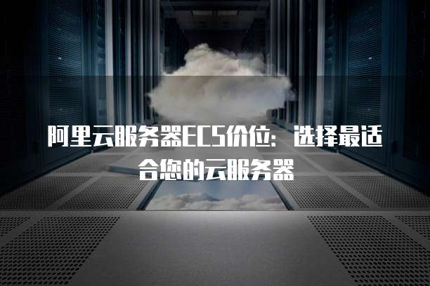 阿里云服务器ECS价位：选择最适合您的云服务器